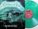 Metallica: Ride The Lightning (LP France 1984 Green Cover, Coloured Vinyl)