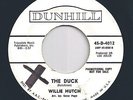 RARE NORTHERN SOUL WILLIE HUTCH  THE DUCK / LOVE RUNS OUT  45 rpm  SAX BREAKS
