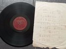 Chinese 78rpm - ??-?????-??????- lyric sheet ????