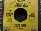 PATTI DREW WORKIN' ON A GROOVY THING NORTHERN SOUL 45 PROMO CAPITOL 2197 LISTEN