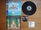 IRON MAIDEN Seventh Son Of A Seventh Son JAPAN LP w/ OBI Insert & Metal Sticker