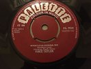 VINCE TAYLOR What-Cha-Gonna Do UK 7