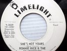 RONNIE RICE & the SILVERTONES teen bopper promo 45 SHE'S NOT YOURS I WANT  e0510