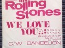 ROLLING STONES - We Love You / Dandelion 7/45 South Africa Rare 1967