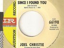 JOEL CHRISTIE Since I Found You IMPERIAL PROMO WIGAN CASINO  NORTHERN SOUL 45