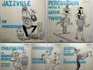 DON MARTIN - 5x LP MAD MAGAZINE cover art beatnik w/ prints PIERRE DU JARDIN CMI