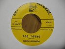 EUGENE JEFFERSON TOO YOUNG BAY AREA R&B POPCORN 45 BAY-TONE 108  LISTEN