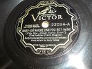 RUDY VALLEE YANKEES 78 RPM Baby Where Can You Be VICTOR 22034 EXCELLENT