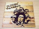 Bob Marley & The Wailers/Burnin'/1973 Island Gatefold LP/Pink Rim +Press Release