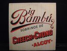 CHEECH &CHONG BIG BAMBU LP ORIGINAL WITH RARE IMAGED GIANT ROLLING PAPER EXCELLE