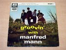 EX/EX-   Manfred Mann/Groovin' With EP/1964 HMV Mono 7