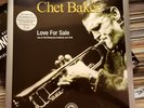 CHET BAKER...LOVE FOR SALE...LIVE...NEW/SEALED..2LP GATEFOLD...BLK FRI RELEASE
