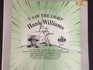 Hank Williams Sr I Saw The Light MGM Records E3331 1956 1st Pressing Vinyl LP NM