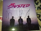 BUSTED SIGNED NIGHT DRIVER 12 INCH LARGE VINYL ALBUM POP ROCK AUTOGRAPH & PROOF