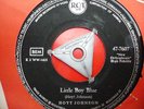 Hoyt Johnson- Little boy blue- D- RCA- 7607- Rockabilly- RAR- TOP