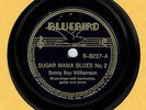 BLUES 78 : SONNY BOY WILLIAMSON ON BLUEBIRD STAFF B-8237