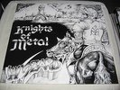 WYZARD Knights of metal  LP RARE X-CALIBER COMMANDER GLACIER HEATHENS RAGE