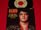 45 ELVIS PRESLEY HELP ME TALK IN YOUR SLEEP RCA APBO-0280 pic sleeve PROMO NM