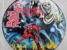 IRON MAIDEN: THE NUMBER OF THE BEAST. PICTURE DISC. 33rpm 1982