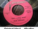 ? Ollie Jackson 'Just A Little While' Northern Soul 45 HEAR