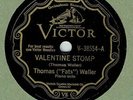 JAZZ 78 : THOMAS FATS WALLER ON VICTOR SCROLL V-38554 IN E CONDITION