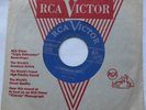 ELVIS PRESLEY Heartbreak Hotel / I was..CANADA ORIG 1956 1st Press BLUE LABEL 45
