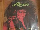 80s Hair Band POISON Open Up and Say Ahh Vinyl Record LP Bretton Michaels 1986