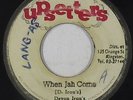 Roots Reggae 45 - Devon Iron's - When Jah Come - Upsetters - mp3