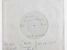 DICK RIVERS & LES CHATS SAUVAGES TEST PRESSING SINGLE SIDED french 7ECT 2337 EP