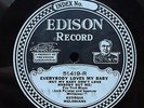 JAZZ: GEORGIA MELODIANS - ‘EVERYBODY LOVES MY BABY’ EDISON 51419