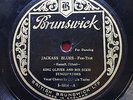 KING OLIVER & HIS DIXIE SYNCOPATORS- ‘JACKASS BLUES’ BRUNSWICK 5-1014 RARE ISSUE