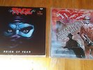 rage 2  lp´s reign  of  fear   execution guaranteed  helloween  running wild