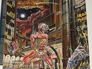 IRON MAIDEN - SOMEWHERE IN TIME, ORG 1986 GREEK vinyl LP w/ GREEK LETTERING
