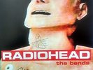 Radiohead The Bends Signed Phillip Jonny LP Vinyl Excellent