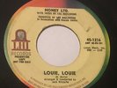 HONEY LTD. Louie,Louie 45 LHI promo girl garage pop popcorn hear