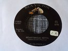 Elvis Presley 45 I was The One/Heartbreak Hotel RCA Victor 447-0605