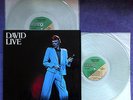DAVID BOWIE David Live RYKO Clear Green Vinyl 2LP Bonus Trks NM Rare Club SHRINK