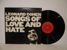 LEONARD COHEN - Songs of Love and Hate LP Vinyl ( C 30103 )