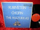 1966 UK NM RCA SB-6703 STEREO CHOPIN THE MAZURKAS VOL 2 RUBINSTEIN