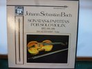 3 LP SET OSCAR SHUMSKY VIOLIN SONATAS & PARTITAS NEAR MINT JOHANN  BACH