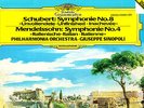 DGG DIGITAL - SCHUBERT / MENDELSSOHN - SYMPHONIES - SINOPOLI - NM