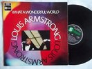 LOUIS ARMSTRONG What a Wonderful World vinyl LP