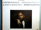 JOHN LEWIS w/MJQ IMPROVISED MEDITATIONS RARE SEALED ORIG '59 ATLANTIC STEREO LP