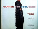 CARMEN McRAE FOR COOL ONES VERY RARE ORIG '58 DECCA MONO PINK LABEL PROMO LP