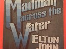 ELTON JOHN MADMAN ACROSS THE WATER LP '71 ORIGINAL BOOKLET GREAT COND  VG+/VG B