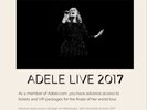 Adele Pre Sale Code 2017