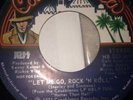 KISS LET ME GO ROCK N ROLL PROMO 45 Simmons Stanley Frehley Criss Aucoin Rare