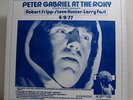 Peter Gabriel w Robert Fripp At The Roxy 4/9/77 1979 US 2LP Genesis King Crimson