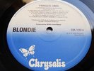 BLONDIE Parallel Lines 1978 UK CHRYSALIS 1st PRESS w/LYRIC INNER - NEAR MINT
