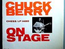 CHUCK BERRY ON STAGE ULTRA-RARE ORIG '63 CHESS BLACK LABEL MONO LP BEAUTIFUL